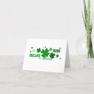 Carte Irish Blessing St. Patrick's Day
