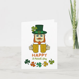 Carte Irish Leprechaun, Saint Patrick's Day