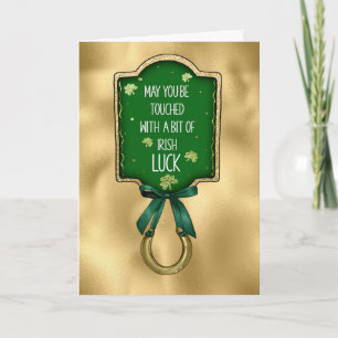 Carte Irish Luck St. Patrick's Day Card