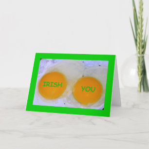 Carte Irish You An Egg-stra Special St Patrick's Day