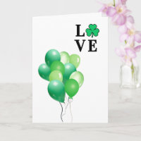 Irlande Irlandais AMOUR Ballon Vert Amusement