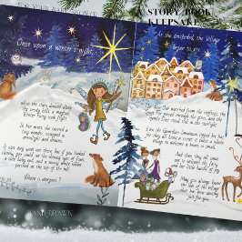 Carte It Takes a Village Winter Fairy Storybook Keepsake