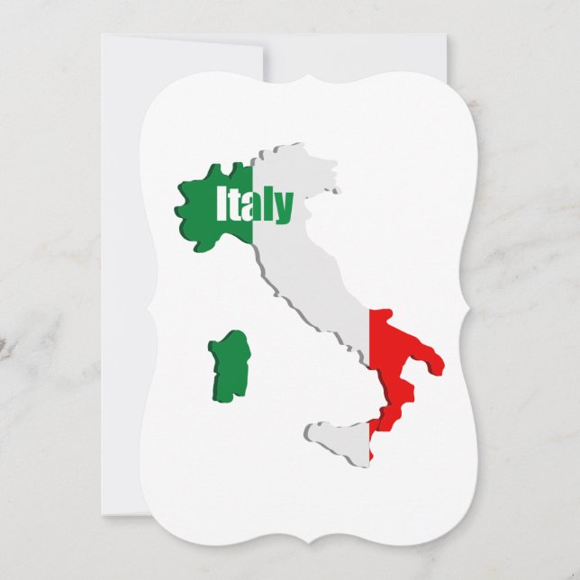 Carte Italie (Devant)