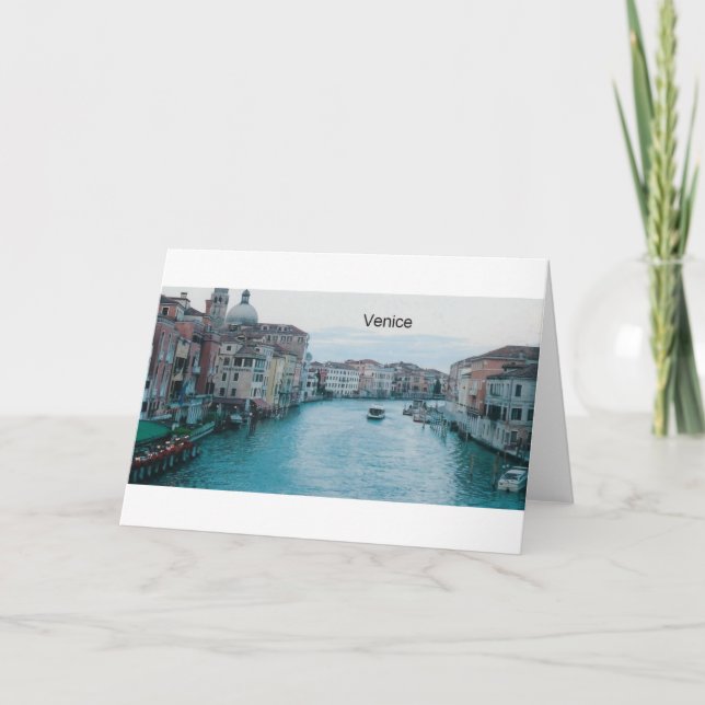 Carte Italie Venise Grand Canal  (St.K) (Devant)