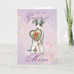 Carte Italien Greyhound Heart Maman