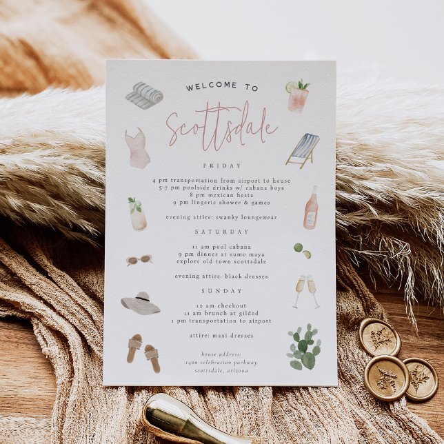 Carte Itinéraire du week-end du désert Boho (Créateur téléchargé)