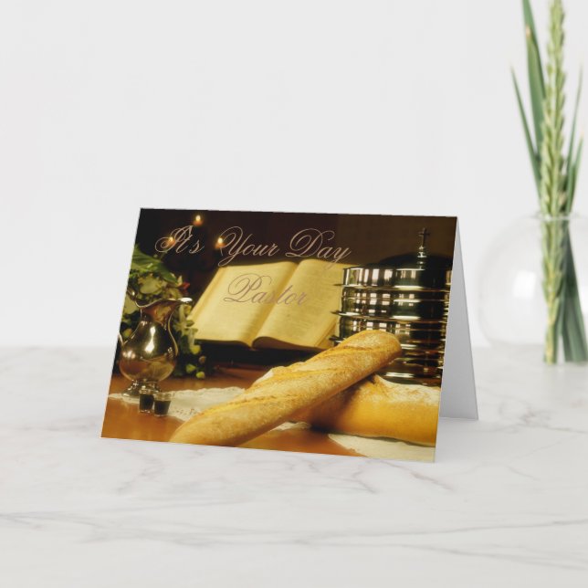 Carte I'ts votre pasteur de jour (Devant)