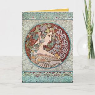 Carte Ivy Goddess Mucha