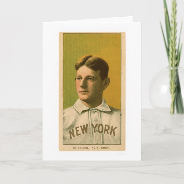 Carte Jack Chesbro Baseball 1911 (Devant)