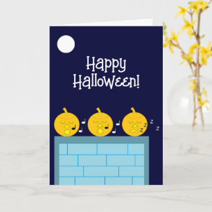 Carte Jack-o-Lanterns de Whimsy : Halloween vierge