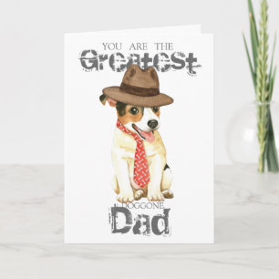 Carte Jack Russell Terrier Papa