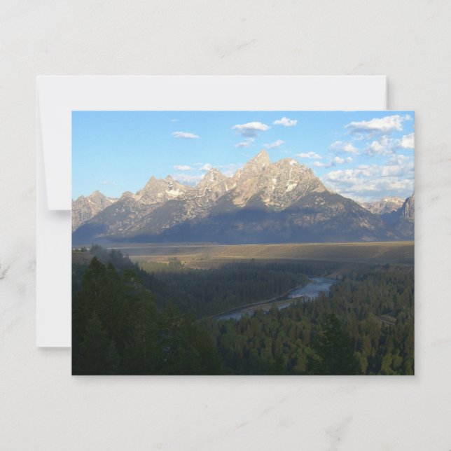 Carte Jackson Hole Mountains (Grand Teton National Park) (Devant)