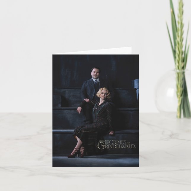 Carte JACOB KOWALSKI™ Et QUEENIE GOLDSTEIN™ Photo (Devant)