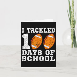 Carte J'Ai Attaqué 100 Jours De Football Scolaire 100 Jo