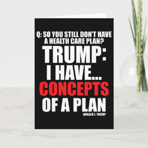 Carte J'ai... des concepts de plan de vote Trump 2024 El