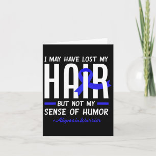Carte J'ai Peut-Être Perdu Mes Cheveux Mais Pas Mon Humo