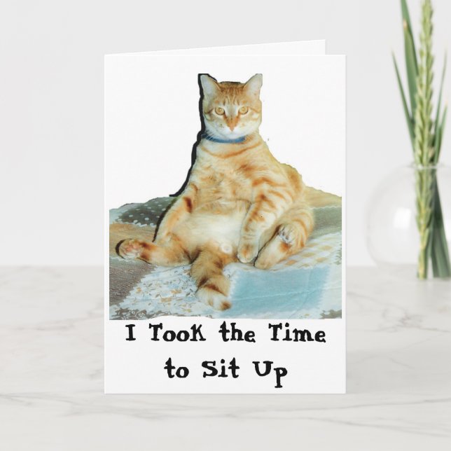 Carte J'ai pris le temps de se reposer (Devant)