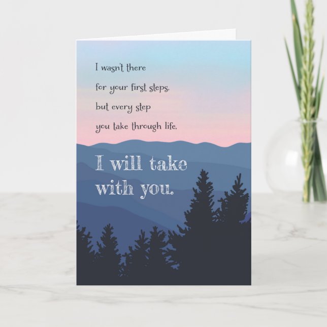 Carte J'Ai Pris Une Journée À Travers La Vie Avec Vous J (Devant)