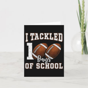 Carte J'Ai Traité 100 Jours De Football Scolaire 100E Jo