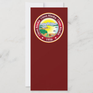Carte J'aime l'Alaska