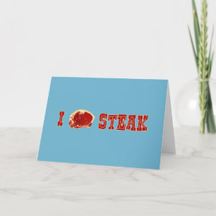 Carte J'aime le steak