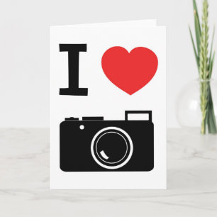 Carte J'aime les caméras