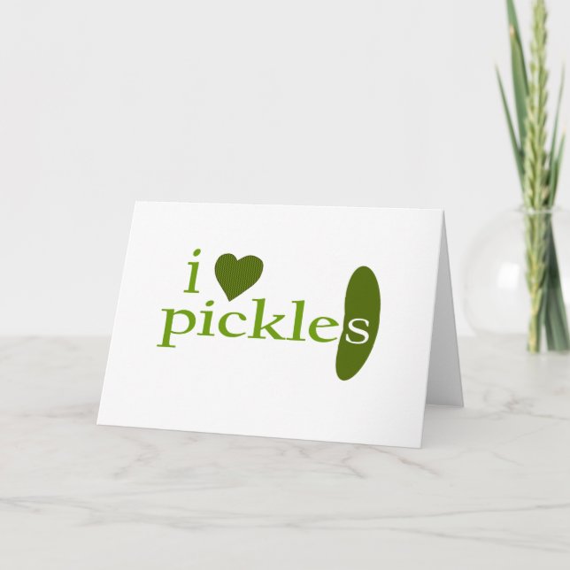 Carte J'aime les chicelles (Devant)
