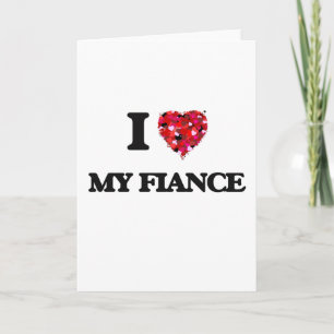 Carte J'Aime Ma Fiance