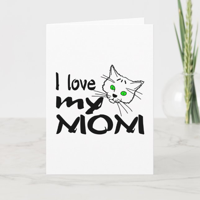 Carte J'aime ma mère (Devant)