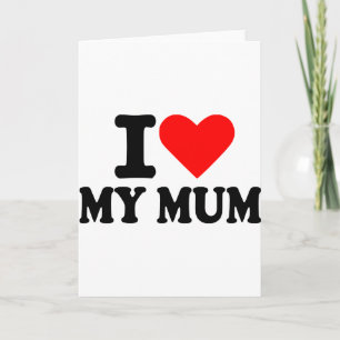 Carte J'aime ma mère