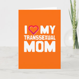 CARTE J'AIME MA MÈRE TRANSSEXUELLE