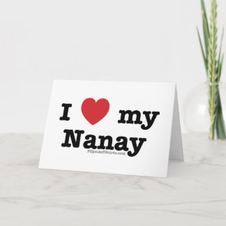 Carte J'Aime Mon Nanay