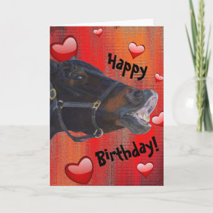 Carte J'Aime Mon Poney ! Cute Equestrian