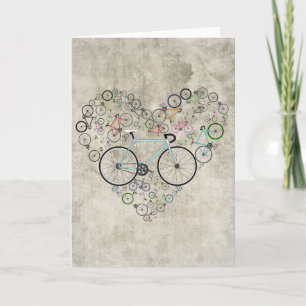 Carte J'aime mon vélo