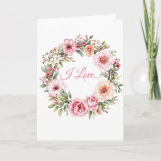 Carte "J'aime t'aimer"