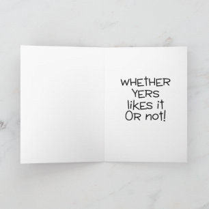 Carte J'Aime Yer, Mon Ami