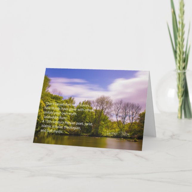 Carte Jalaluddin Rumi (Devant)