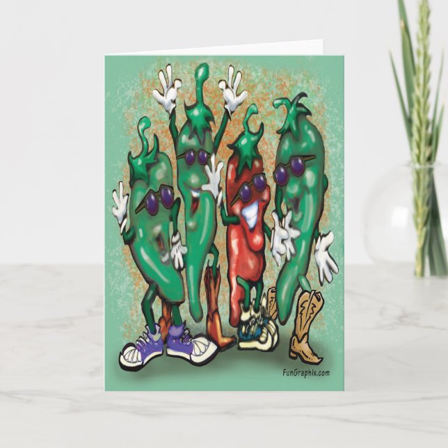 Carte Jalapeno Peppers Gang (Devant)