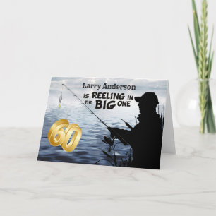 Carte Jalon des pêcheurs adultes 60 Anniversaire du Big