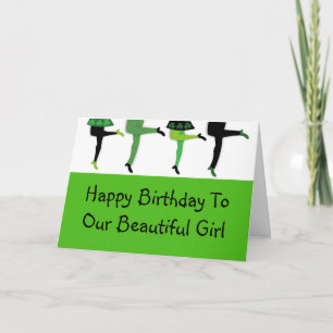 Carte Jambes de danseurs irlandais