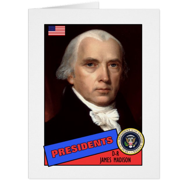 Carte James Madison Baseball (Devant)