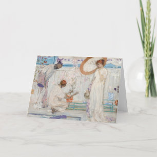 Carte James Whistler - Symphonie blanche, Trois filles