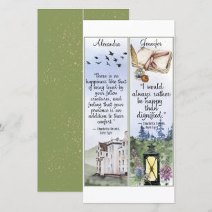Carte Jane Eyre Bronte Citations Livre Lover Signet cade