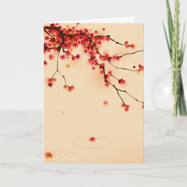 Carte Japonais Autumn (Devant)