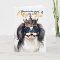 Japonais Chin Chien King pour une journée d'annive