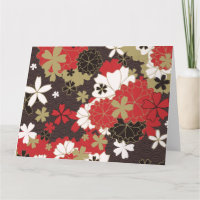 Japonais Sakura Art élégant motif floral