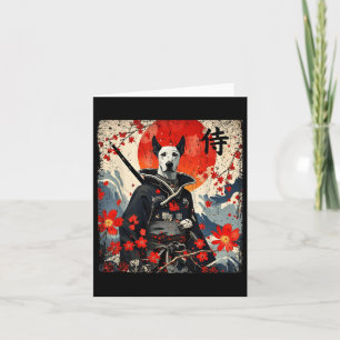 Carte Japonais Samurai Grand Dane Tattoo Kawaii Ukiyo-e
