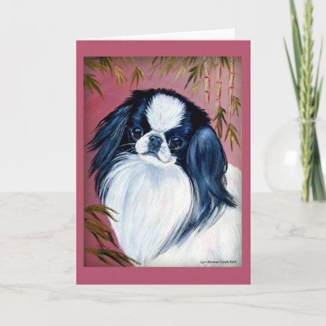 Carte japonaise Chin Greeting Cards (Devant)