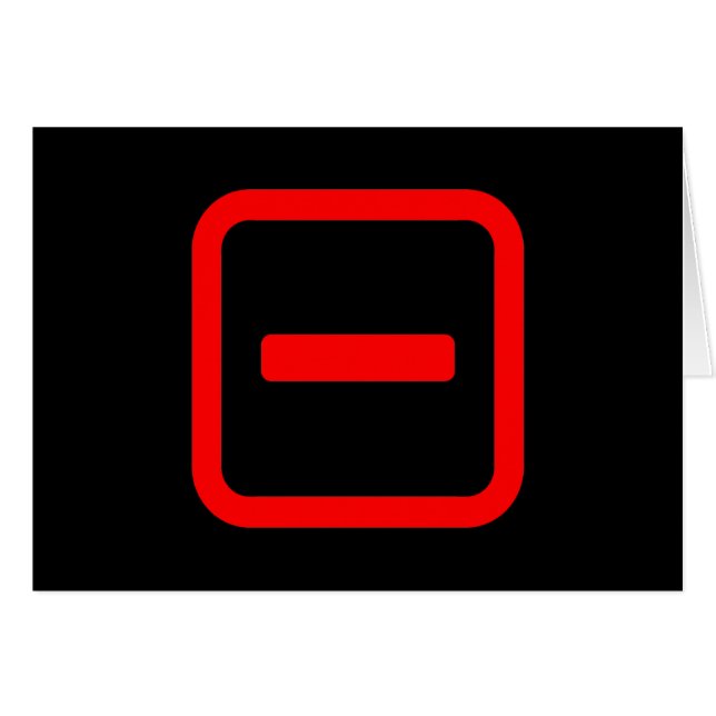 Carte Japonaise Numéro 一 (Devant horizontal)