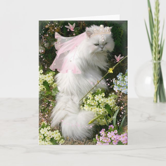CARTE JARDIN D'AGRÉMENT DE PRINCESSE CAT IN D'IMAGINAIRE (Devant)